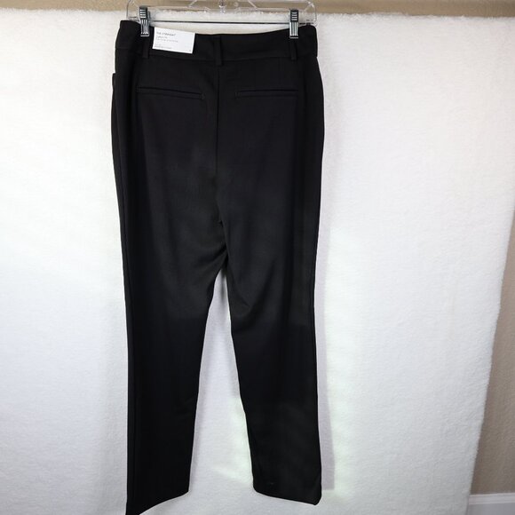 Ann Taylor The Straight Leg Curvy Fit Black Pants Womens Size 6 NWT - Picture 6 of 10